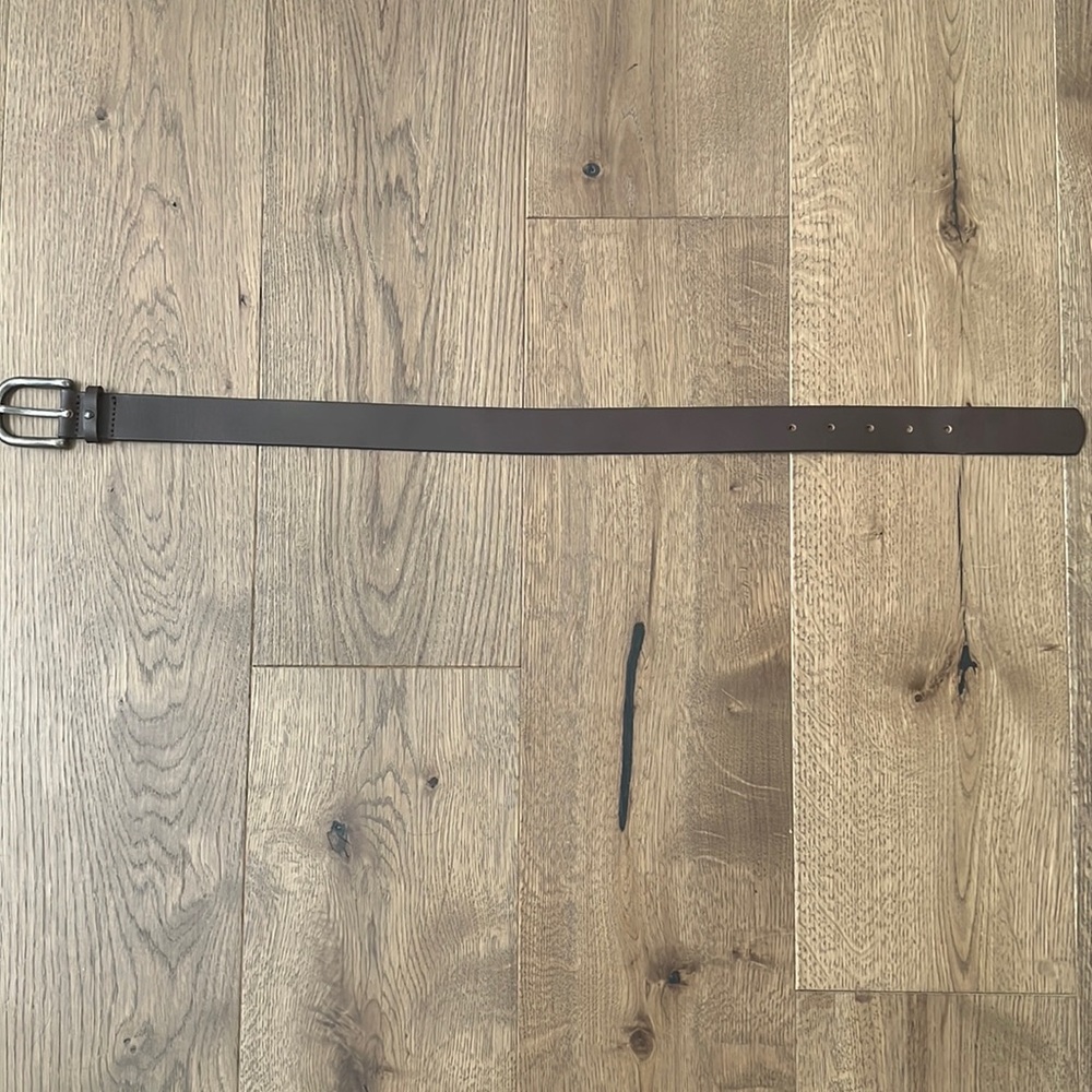 Gap kids brown leather belt